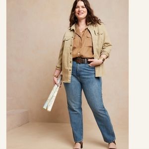 Banana Republic Curvy Straight in 27/4 Denim
